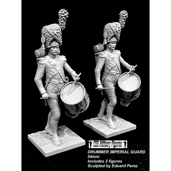 54mm Imperial Guard Drummers (2 figures)