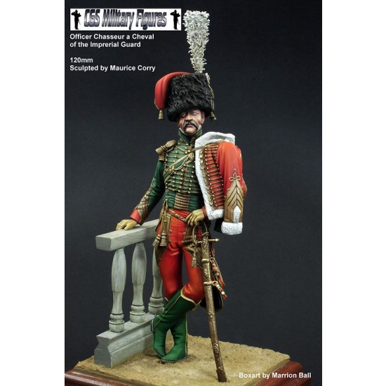 120mm French Officer Chasseur Cheval