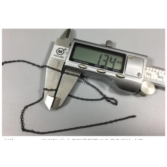 1/200 Metal Chain (Diameter: 1.34mm, L:30cm, 2pcs) for Battleship/Aircraft Carrier/Warship Model