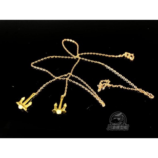 1/200 Scale Model Ship PE Anchor Chain – 20cm (2pcs/set) – TMW CY20014