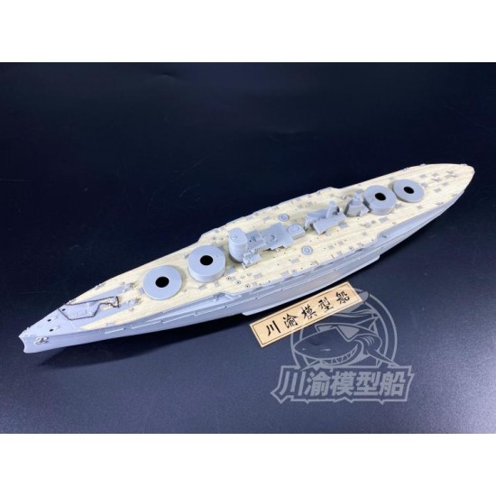 1/350 SMS Viribus Unitis Austro-Hungarian Dreadnought Wooden Deck for Trumpeter #05364