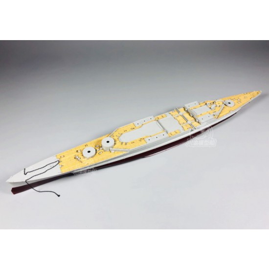 1/700 HMS Renown Battlecruiser 1942 Wooden Deck w/Metal Chain for Trumpeter kits #05764