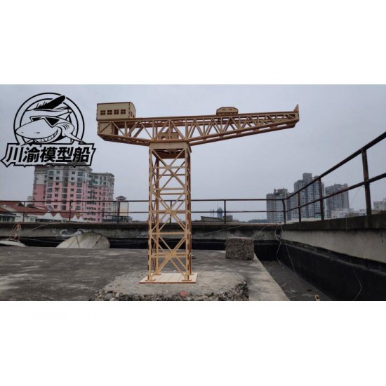 1/150 Glasgow Finnieston Crane (446mm x 82mm x 390mm, base: 110mm x 110mm) for Port Diorama