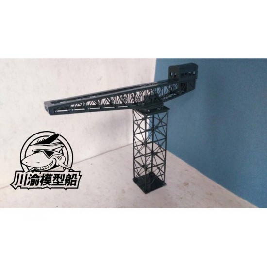 1/350 Glasgow Finnieston Crane (length: 169mm, base width: 34mm, height: 144mm) for Port Diorama