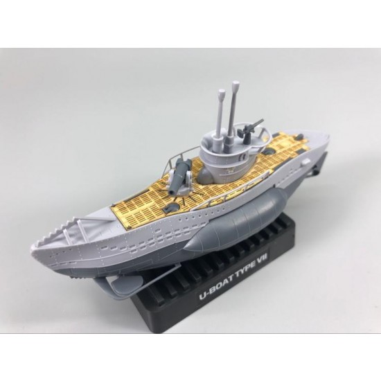 Q Ship German U-Boat Type VII Wooden Deck for Meng Model #WB-003