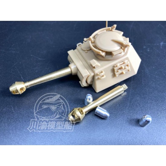 World War Toons - German PzKpfw V Panther Metal Gun Barrels for Meng WWT007
