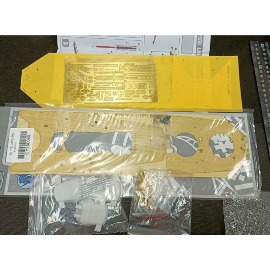 1/350 Japanese Battleship Yamato-Premium Detail Set for Tamiya kit #78025