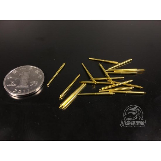 1/350 German Bismarck/Tirpitz SK-C/28 150mm Sub Metal Gun Barrel (16pcs) for Trumpeter/Tamiya/Revell kits