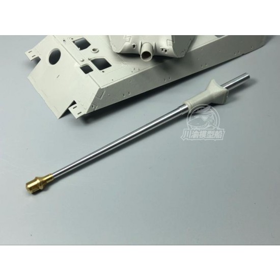 1/35 SdKfz.182 King Tiger "Porsche Turret" Metal Gun Barrel w/Muzzle Brake for Hobby Boss kits #84530