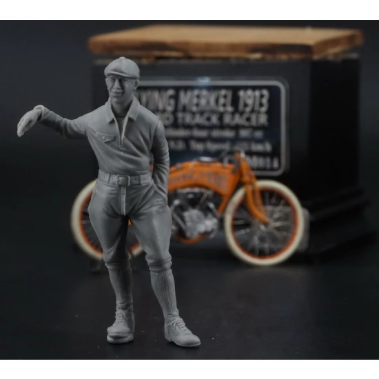 1/35 Motorcycling Team Principal (1 standing figure)