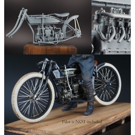 1/12 Henderson Four Racer Motorcycle