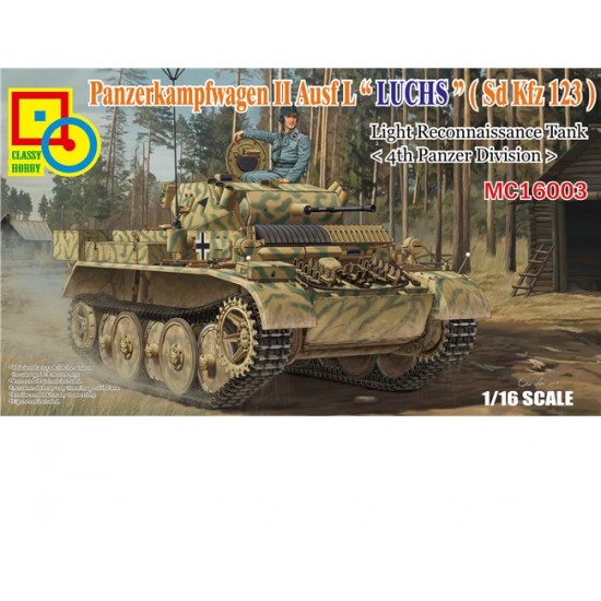 1/16 Panzerkampfwagen II Ausf L 