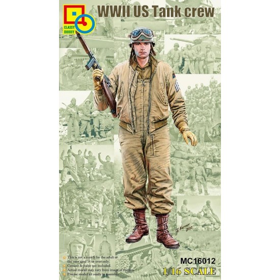 1/16 WWII US Tank Crew