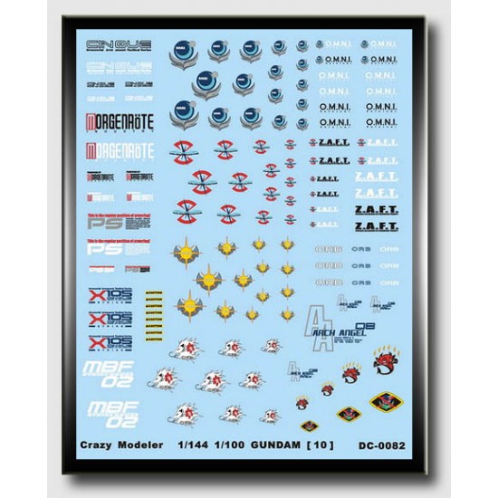 Decals for 1/144 1/100 Gundam [10]
