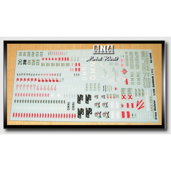 Decals for 1/100 Gundam [13]
