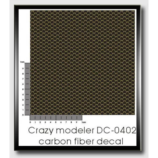 Carbon Fibre Decal Sheet (90%)