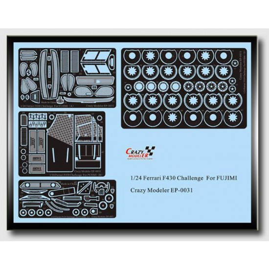 Photoetch for 1/24 Ferrari F430 Challenge (5pcs)