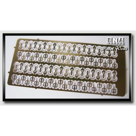 Photoetch - 1/24 Racing Car Bonnet Pins
