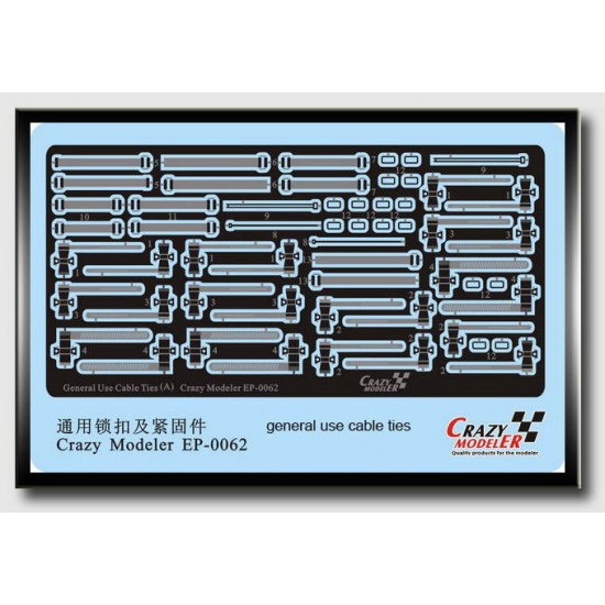 Photoetch - 1/24 Cable Ties (A) for General Use