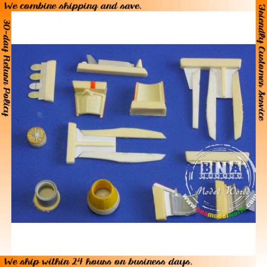 1/48 Saab JAS-39D Gripen Exterior Set for Italeri kit