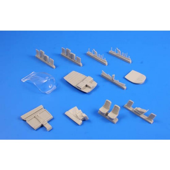 1/48 MD-500E/OH-6DA Conversion Set for Academy #1643/1644/1645 kits