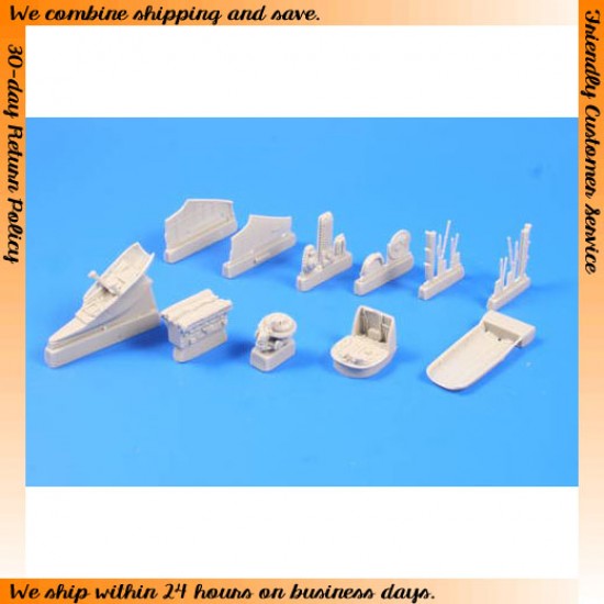 1/48 Supermarine Spitfire Mk.Vb Tropical Engine Set for Tamiya kit