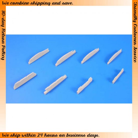1/48 Saab JAS-39C Gripen Correction Wing Racks for Kittyhawk kit
