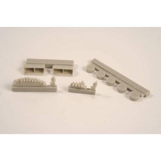 1/48 WWI German Flare Rockets and Accessories Set for Aircraft
