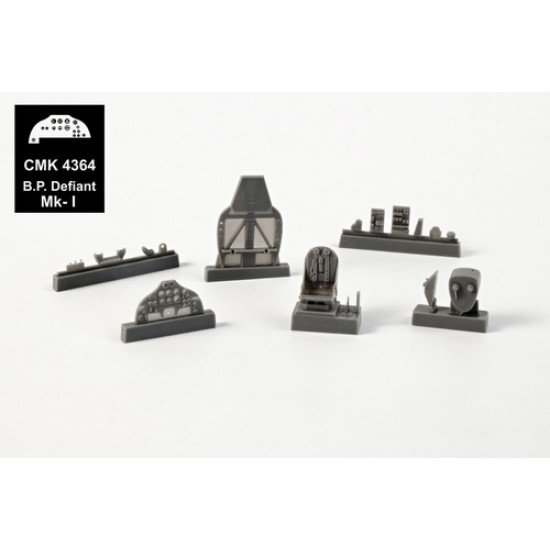 1/48 Defiant Pilot's Cockpit set for Airfix kit