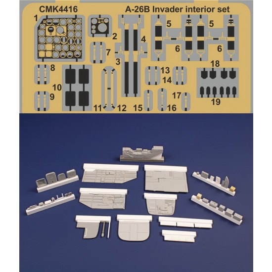 1/48 Douglas A-26B Invader Cockpit