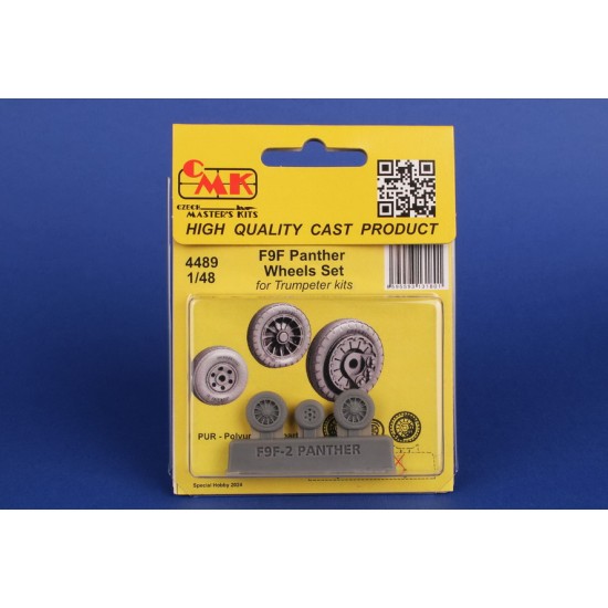 1/48 F9F Panther Wheels Set for Trumpeter kits