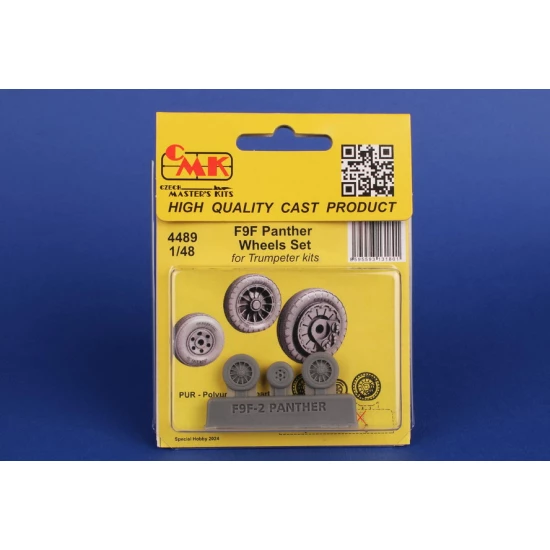 1/48 F9F Panther Wheels Set for Trumpeter kits