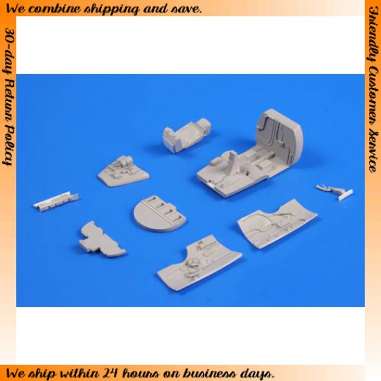 1/72 De Havilland Vampire T.11 Interior Detail-up Set for Airfix kit