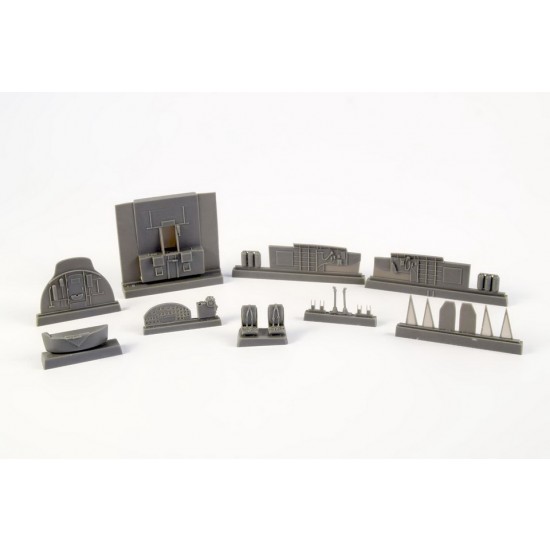 1/72 Boeing B-17G Flying Fortress Cockpit Set for Airfix kits