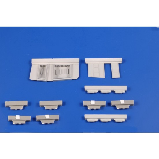 1/72 Beaufighter Mk.X Armament - Wing Gun Bays for Aifix kits