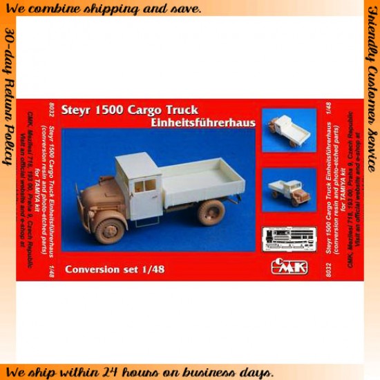 1/48 Steyr 1500 Cargo Truck Conversion Set for Tamiya kit
