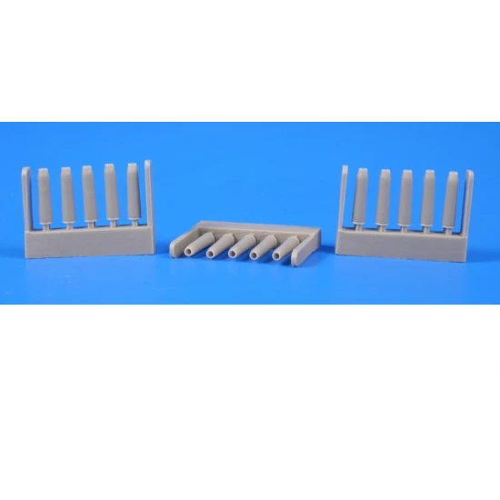 1/48 WWII German 88mm Flak Ammo Spent Cartridges (15ks)
