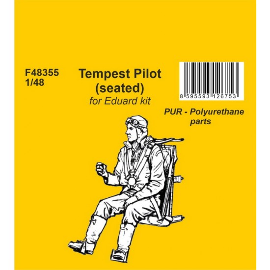 1/48 Tempest Pilot (seated)