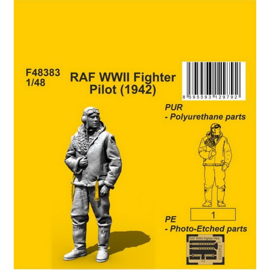 1/48 WWII RAF Fighter Pilot 1942