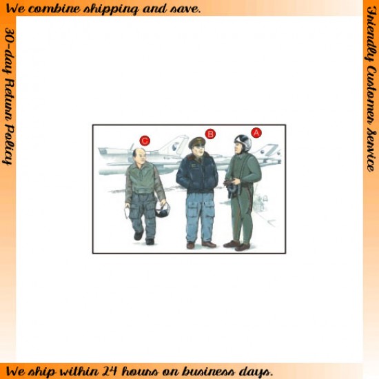 1/72 Warsaw Pact Pilots (3 Figures)