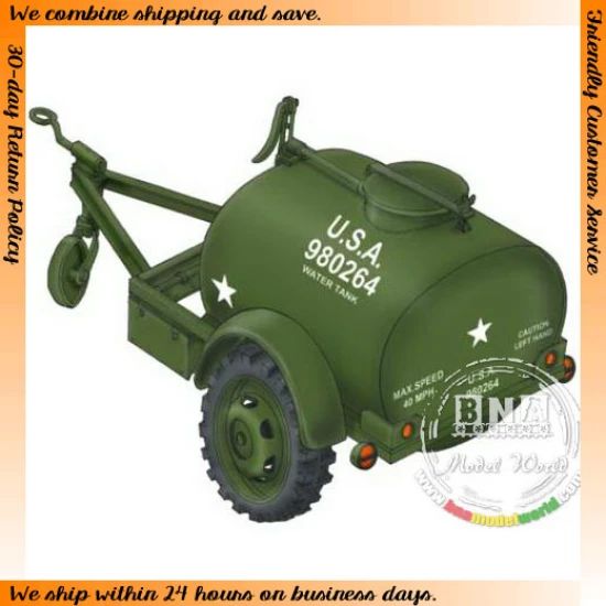 1/72 WWII US Water Tank Trailer "Ben Hur"