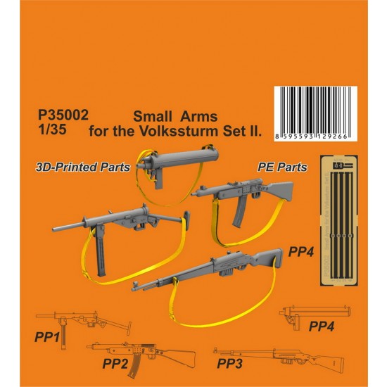 1/35 WWII The Volkssturm Small Arms Set II