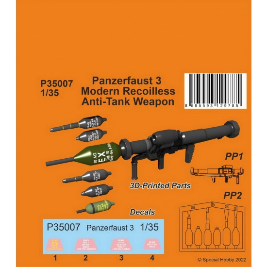 1/35 Panzerfaust III - Modern Recoilless Anti-tank Weapon