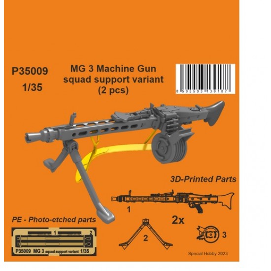 1/35 MG 3 Machine Gun Squad Support Variant (2pcs)