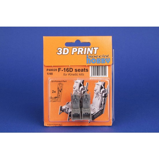 1/48 F-16D Fighting Falcon Seats for Kinetic kits