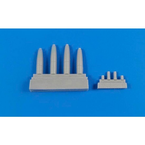 1/32 Tempest Mk. II/V/VI Early and Late Cannon Barrels for Special Hobby/Pacific Coast