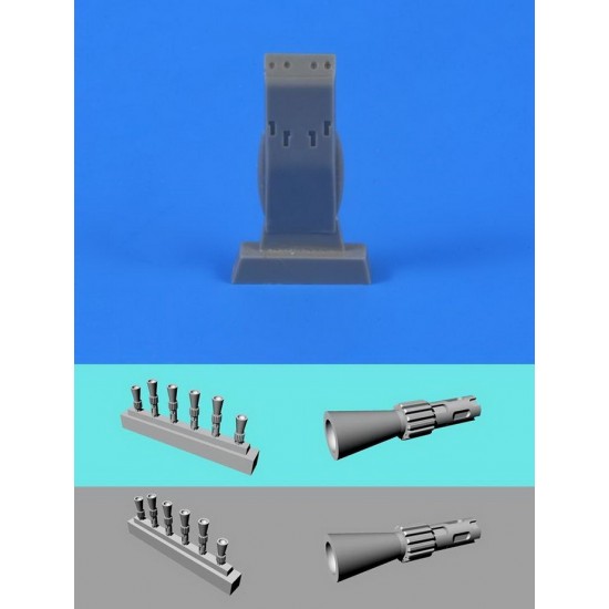 1/72 Blenheim Mk.IF Correction Dset (ventral gun pack) for Airfix kits