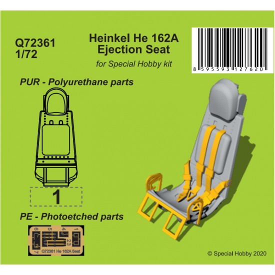 1/72 Heinkel He 162A Ejection Seat