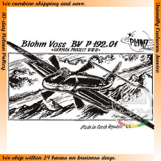 1/72 WWII German Blohm & Voss BV 192.01