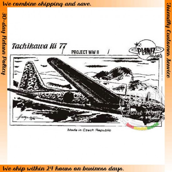 1/72 WWII Japanese Tachikawa Ki 77